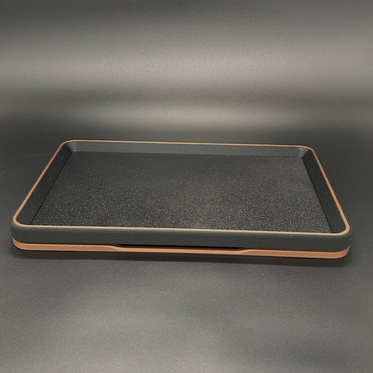 Black tray, Copper Base and Inlay, Black TPU insert